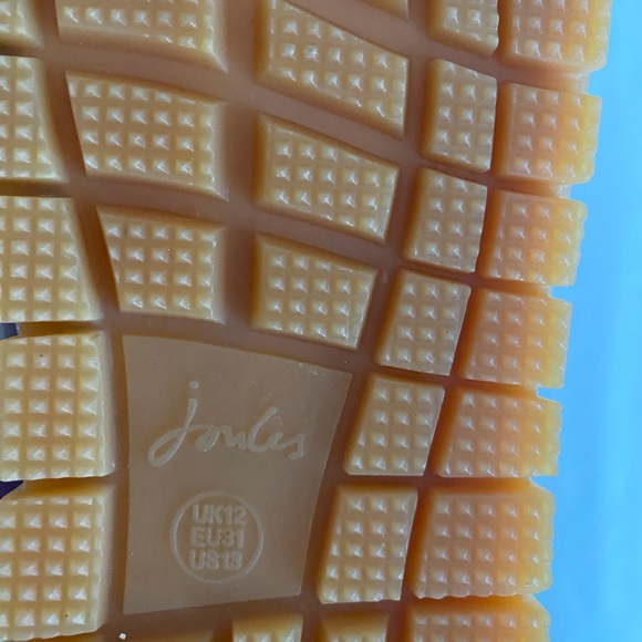 EUC! Joules Boots Girls Size 13 Purple with Fur - Picture 2 of 4